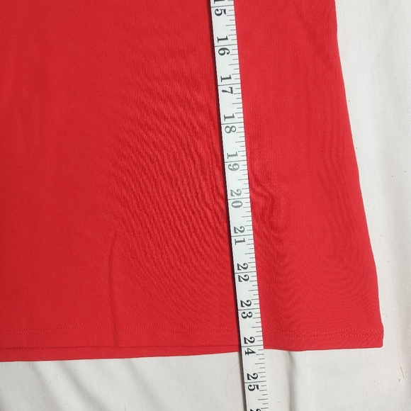 Under Armour Heatgear Red Short Sleeve Button Collar Golf Shirt, medium - Picture 11 of 11